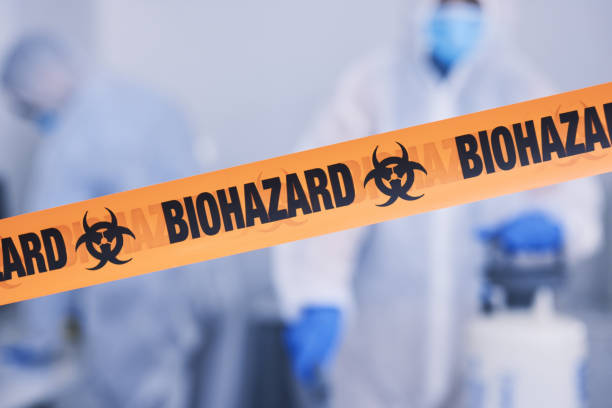 Professional Drug Lab Cleanup technician working in Albany, TX